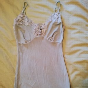[ 3 for $25 ] Blue Silky Cami